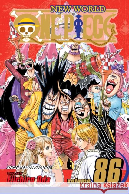 One Piece, Vol. 86 Eiichiro Oda 9781974700424 Viz Media, Subs. of Shogakukan Inc