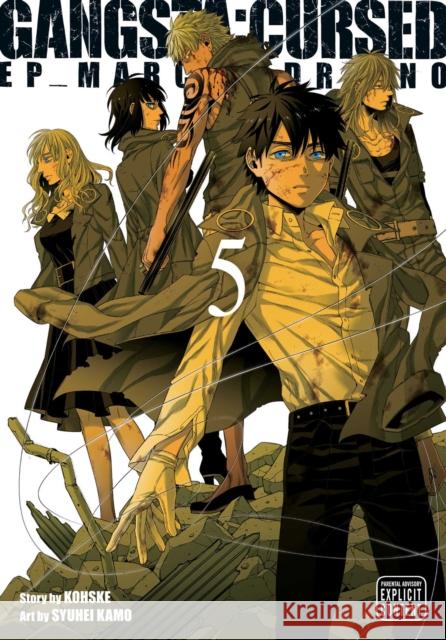 Gangsta: Cursed., Vol. 5 Kohske                                   Syuhei Kamo 9781974701568 Viz Media