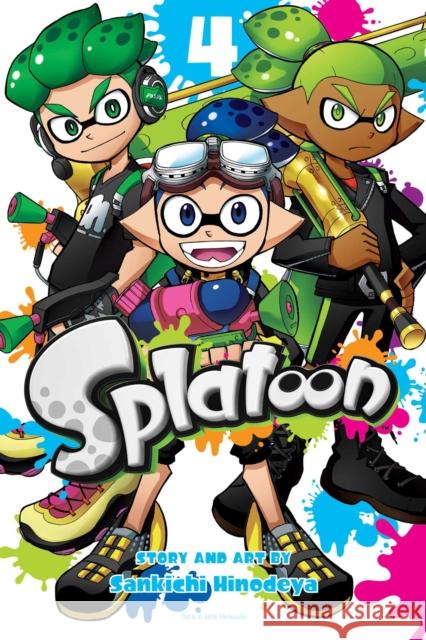 Splatoon, Vol. 4 Hinodeya Sankichi 9781974701865 Viz Media, Subs. of Shogakukan Inc