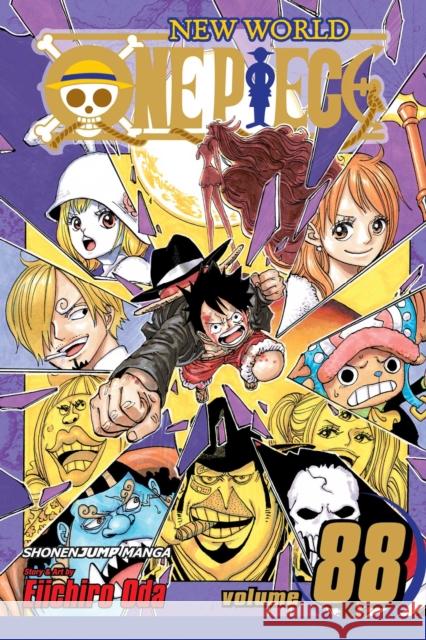 One Piece, Vol. 88 Eiichiro Oda 9781974703784 Viz Media, Subs. of Shogakukan Inc
