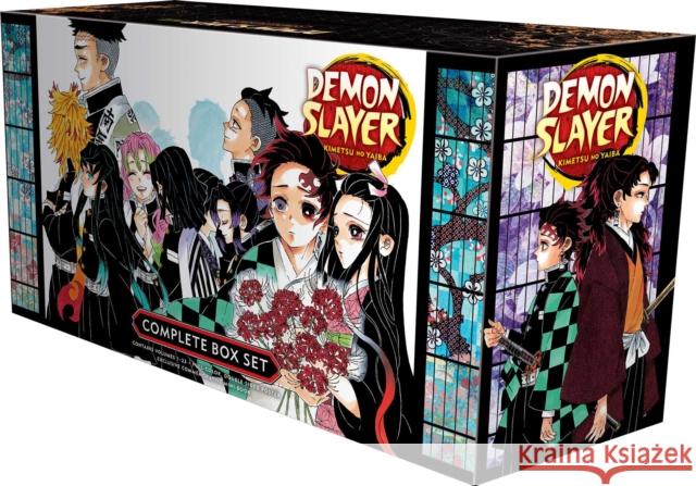 Demon Slayer: Kimetsu no Yaiba Complete Box Set Koyoharu Gotouge 9781974725953 Viz Media, Subs. of Shogakukan Inc