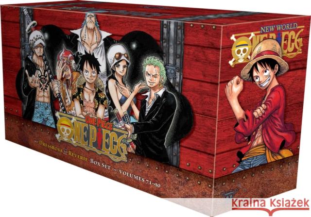 One Piece Box Set 4: Dressrosa to Reverie: Volumes 71-90 with Premium Eiichiro Oda 9781974725960 Viz Media, Subs. of Shogakukan Inc