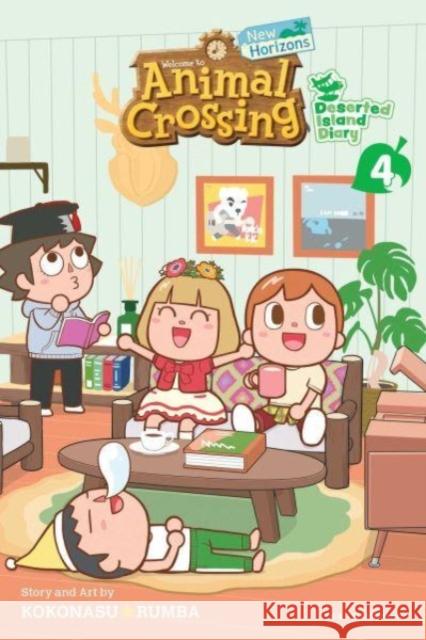 Animal Crossing: New Horizons, Vol. 4: Deserted Island Diary KOKONASU RUMBA 9781974734443 Viz Media, Subs. of Shogakukan Inc