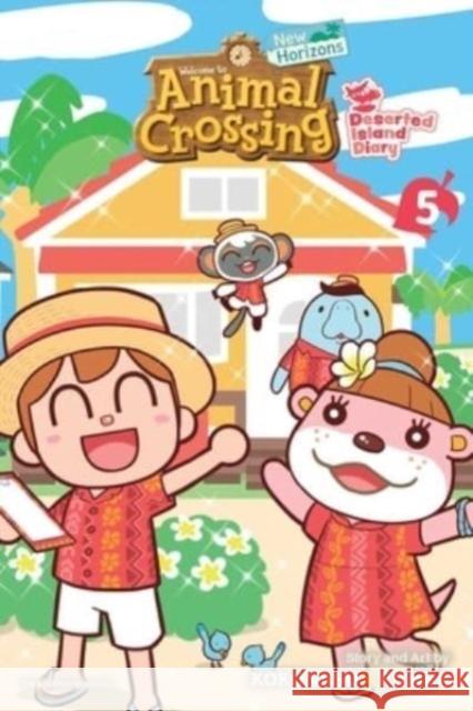 Animal Crossing: New Horizons, Vol. 5: Deserted Island Diary Kokonasu Rumba 9781974738540 Viz Media, Subs. of Shogakukan Inc