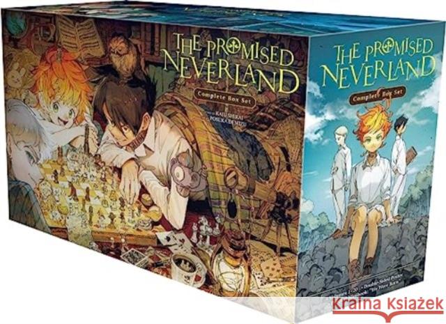 Promised Neverland Complete Box Set Kaiu Shirai 9781974741410 Viz Media, Subs. of Shogakukan Inc