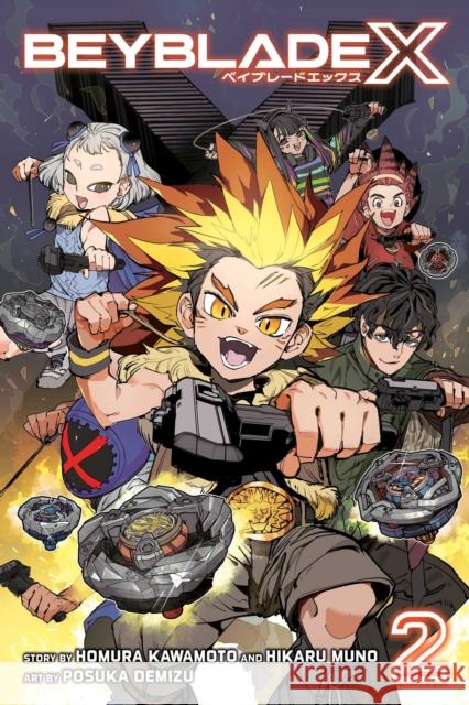 Beyblade X, Vol. 2 Hikaru Muno 9781974752805 Viz Media, Subs. of Shogakukan Inc