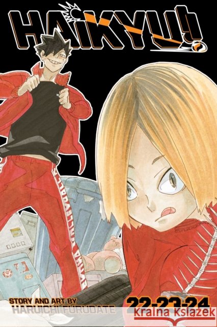 Haikyu!! (3-in-1 Edition), Vol. 8: Includes vols. 22, 23 & 24 Haruichi Furudate 9781974762262 Viz Media