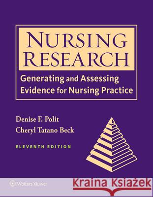Nursing Research Polit, Denise 9781975110642 LWW