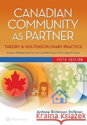Canadian Community As Partner Vollman 9781975141370