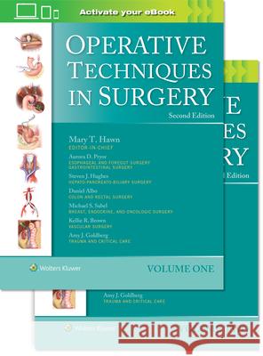 Operative Techniques in Surgery  9781975176464 Wolters Kluwer Health