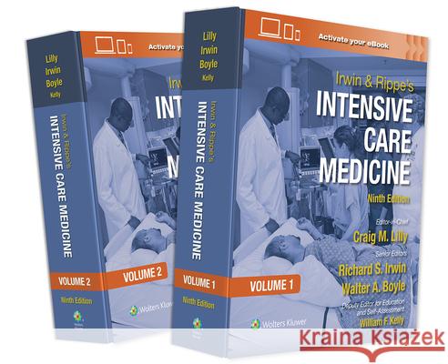 Irwin and Rippe\'s Intensive Care Medicine Richard S. Irwin Craig M. Lilly 9781975181444 Wolters Kluwer Health