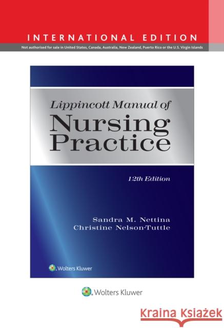 Lippincott Manual of Nursing Practice Christine Nelson-Tuttle 9781975219680