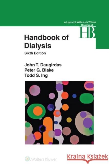 Handbook of Dialysis Todd S. Ing 9781975253219 Wolters Kluwer Health