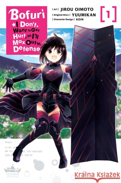 Bofuri: I Don't Want to Get Hurt, so I'll Max Out My Defense., Vol. 1 (manga) Yuumikan 9781975323868 Little, Brown & Company