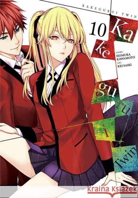 Kakegurui Twin, Vol. 10 Homura Kawamoto Kei Saiki 9781975324414 Little, Brown & Company