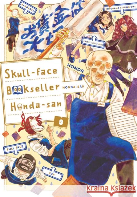 Skull-face Bookseller Honda-san, Vol. 3 Honda 9781975331436