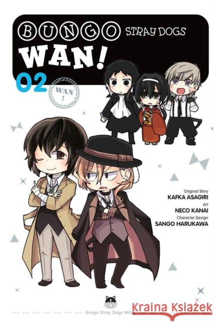 Bungo Stray Dogs: Wan!, Vol. 2 Neco Kanai Kafka Asagiri Sango Harukawa 9781975340292