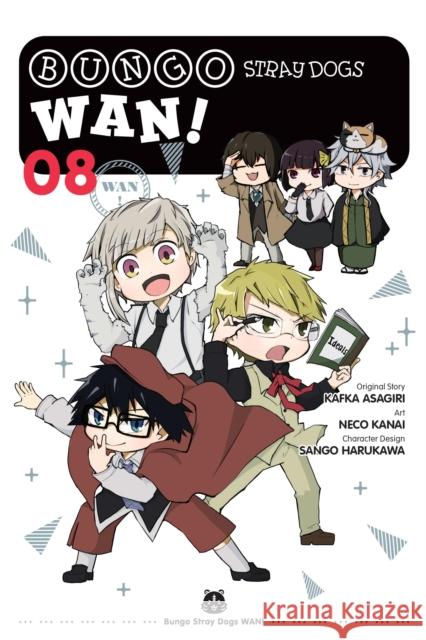 Bungo Stray Dogs: Wan!, Vol. 8 Neco Kanai Kafka Asagiri Sango Harukawa 9781975340414