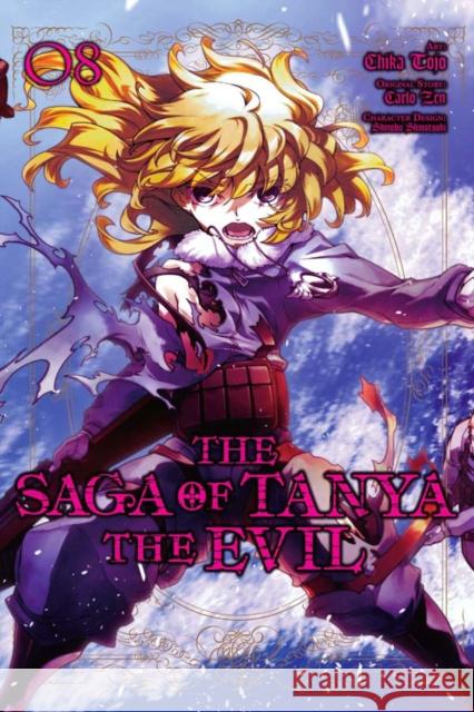 The Saga of Tanya the Evil, Vol. 8 (manga) Carlo Zen 9781975357818 Yen Press