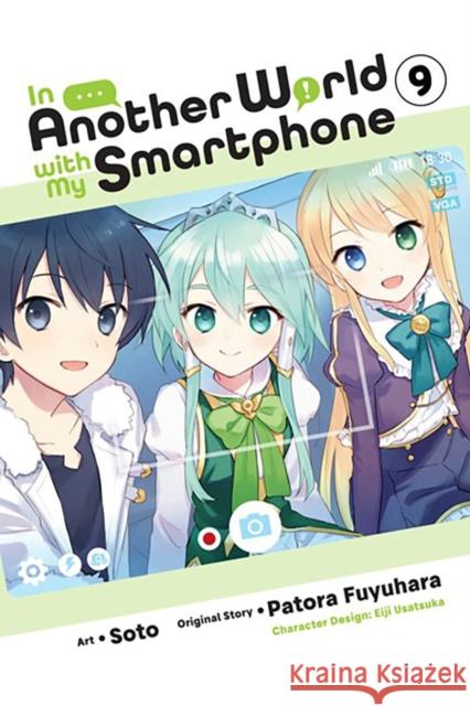 In Another World with My Smartphone, Vol. 9 (manga) Patora Fuyuhara 9781975362379 Little, Brown & Company