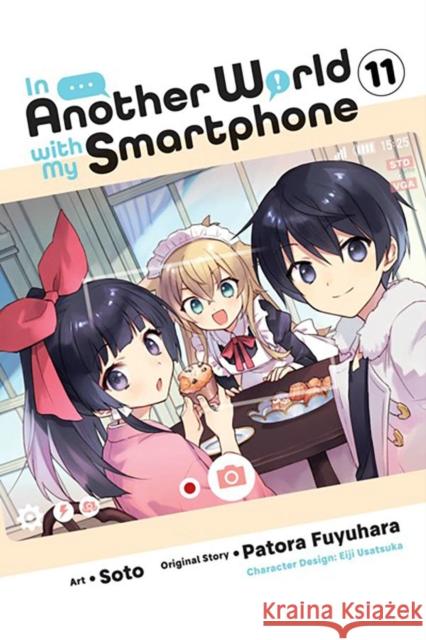 In Another World with My Smartphone, Vol. 11 (manga) Patora Fuyuhara 9781975362911 Little, Brown & Company