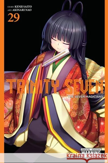 Trinity Seven, Vol. 29 The Seven Magicians Akinari Nao 9781975380533 Yen Press