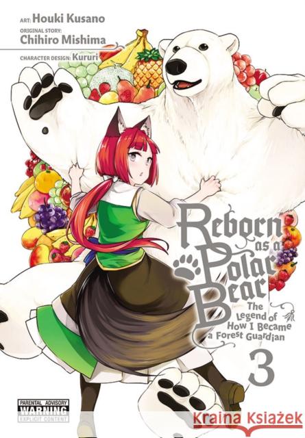 Reborn as a Polar Bear, Vol. 3 Kururi Kururi 9781975399511