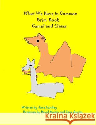 Camel and Llama: What We Have in Common Brim Book Jane Landey David Austin David Austin 9781975836290 Createspace Independent Publishing Platform