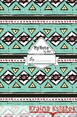 My Note My Idea: ,8 x 10, 110 pages, Boho Audrey, Madame 9781976208539