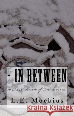 - in Between: 30 days Stream of Consciousness Moebius, L. E. 9781976324659 Createspace Independent Publishing Platform