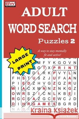 ADULT WORD SEARCH Puzzles 2 Brain Workouts 9781976456060