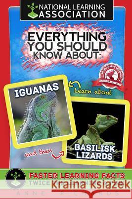 Everything You Should Know About: Iguanas and Basilisk Lizards Richards, Anne 9781977833273 Createspace Independent Publishing Platform