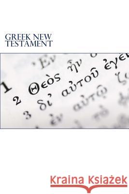 Greek New Testament Rj&wc Press 9781978169333