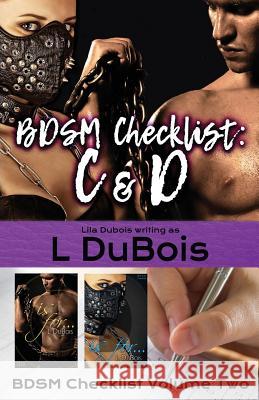 BDSM Checklist: C & D DuBois, L. 9781978455788 Createspace Independent Publishing Platform