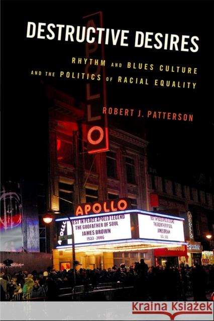 Destructive Desires: Rhythm and Blues Culture and the Politics of Racial Equality Robert J. Patterson 9781978803589 Rutgers University Press