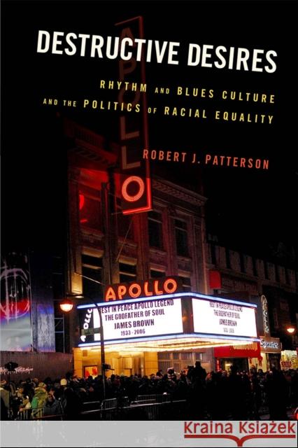Destructive Desires: Rhythm and Blues Culture and the Politics of Racial Equality Robert J. Patterson 9781978803596 Rutgers University Press