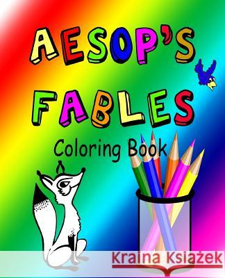 Aesop's Fables coloring book Vol1 Aesop 9781979105132