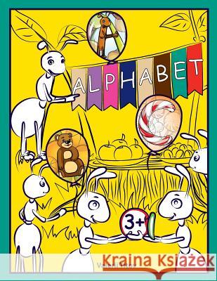 ABC Book: Alphabet: Activity Book Coloring Valerii Titov 9781979136587 Createspace Independent Publishing Platform