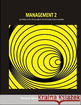 Management 2 Mr Deepak Mashru MS Amee Parekh 9781979246729 Createspace Independent Publishing Platform