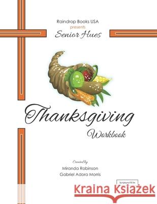 Senior Hues: Thanksgiving Coloring Book Miranda Robinson 9781979263122