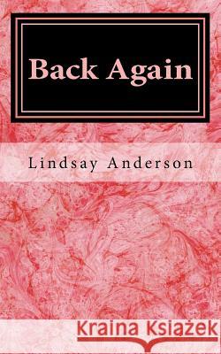 Back Again Lindsay Anderson 9781979450072
