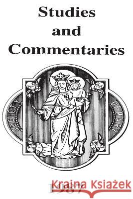 1987 Studies and Commentaries David M. Allen Lloyd G. Chattin R. a. B. Eubank 9781979526975 Createspace Independent Publishing Platform