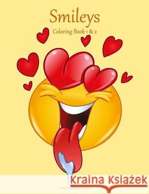 Smileys Coloring Book 1 & 2 Nick Snels 9781979582155 Createspace Independent Publishing Platform