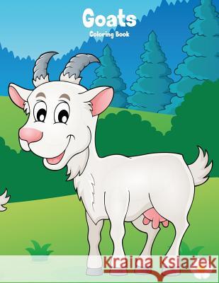 Goats Coloring Book 1 Nick Snels 9781979756037 Createspace Independent Publishing Platform