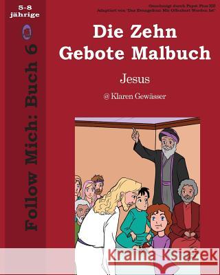 Die Zehn Gebote Malbuch Lamb Books 9781979798150
