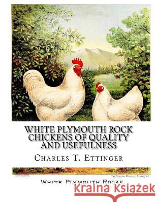 White Plymouth Rock Chickens of Quality and Usefulness: A Poultry Catalog of Maple Farm of Midlothian Charles T. Ettinger Jackson Chambers 9781979913409 Createspace Independent Publishing Platform