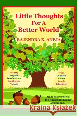 Little Thoughts for a Better World Rajendra Kumar Aneja 9781980824077