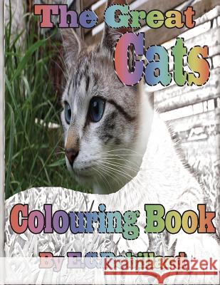 The Great Cats Colouring Book E. Robillard 9781981196319