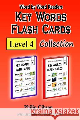 Key Words Flash Cards: Level 4 Philip Gibson 9781981356737