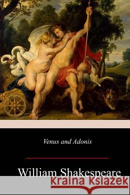 Venus and Adonis William Shakespeare 9781981423606